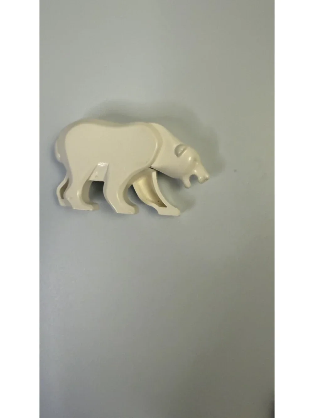 Lego White Polar Bear Alaska Explore Posable Head and Legs CITY ZOO 6520 6575
